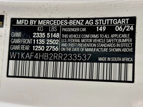 Used 2024 Mercedes-Benz C 300 4MATIC Sedan image 35