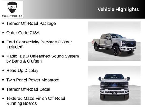 New 2026 Ford F350 Platinum w/ Tremor Off-Road Package AWD/4WD image 3