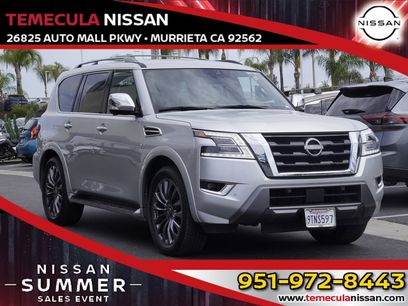 Used 2022 Nissan Armada Platinum w/ Captain's Chairs Package