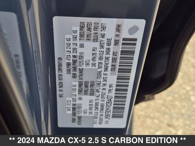 Used 2024 MAZDA CX-5 Carbon Edition AWD/4WD image 23
