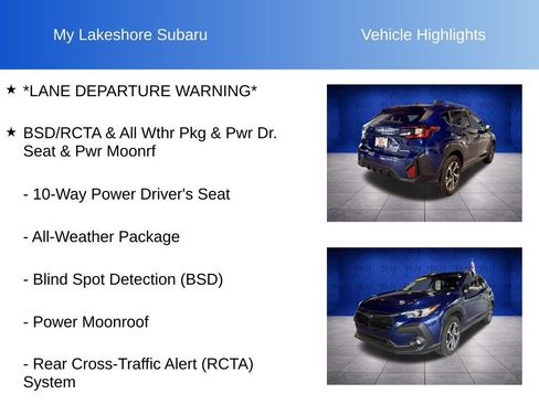 Certified 2025 Subaru Crosstrek 2.5i Premium AWD/4WD image 7