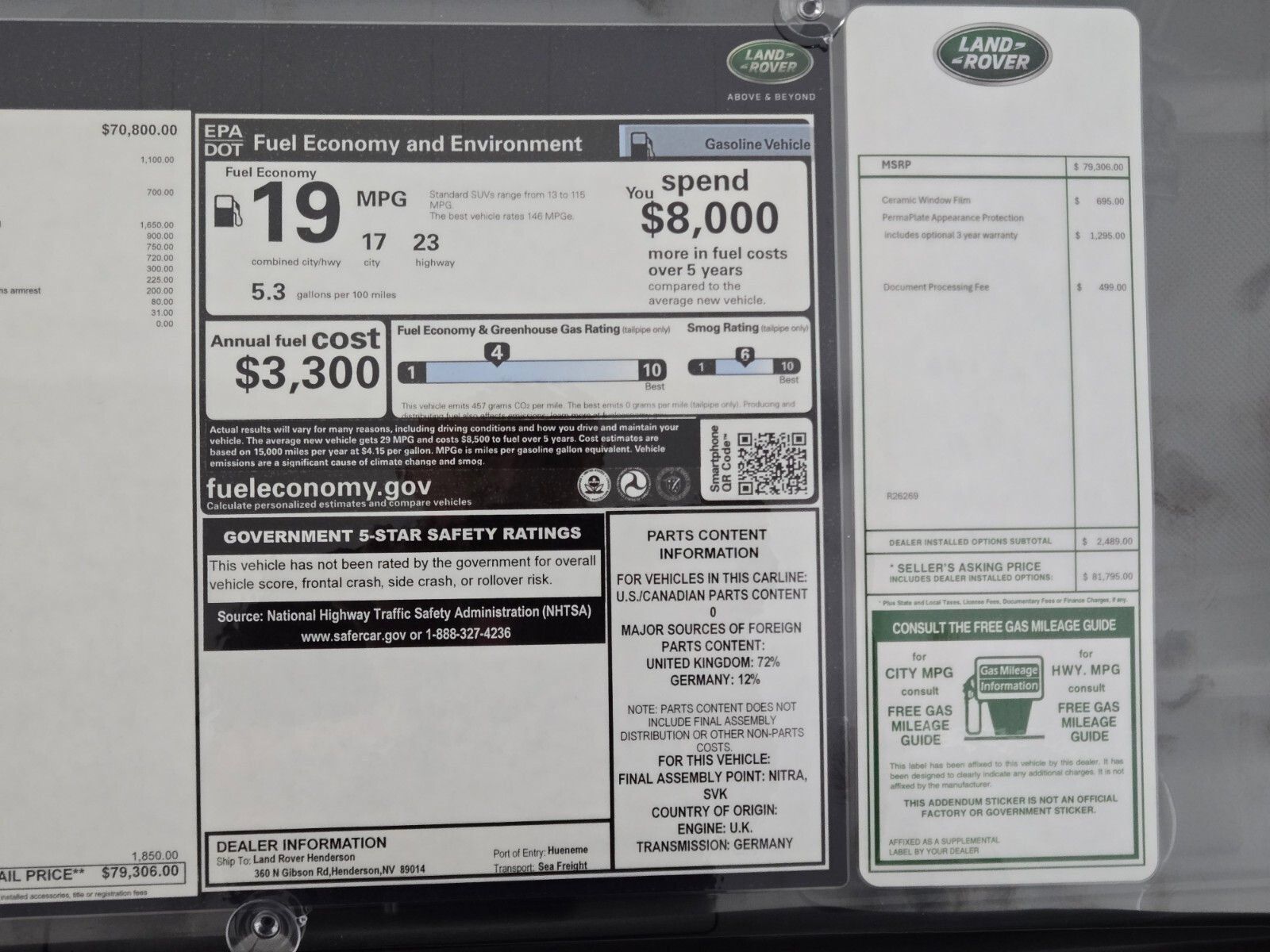 New 2026 Land Rover Discovery Limited Edition AWD/4WD image 34