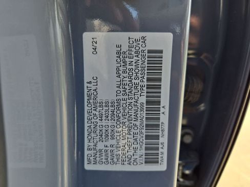 Used 2021 Honda Accord Touring image 36