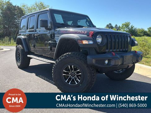Used 2021 Jeep Wrangler Unlimited Rubicon w/ Safety Group AWD/4WD image 1