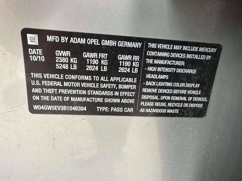 Used 2011 Buick Regal CXL Turbo w/ TO2 Preferred Equipment Group image 39