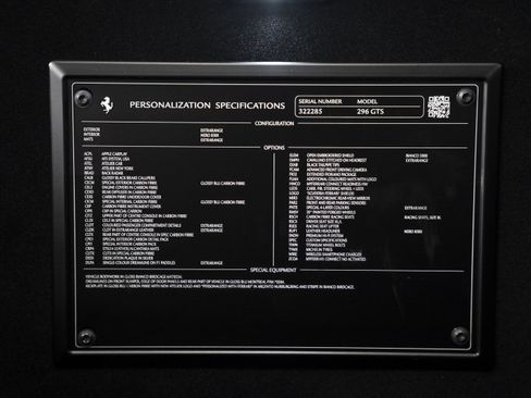 Used 2025 Ferrari 296 GTS RWD image 67