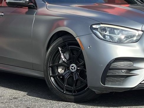 Used 2022 Mercedes-Benz E 350 Sedan w/ AMG Line Exterior image 11