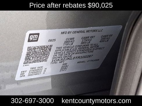 New 2026 GMC Yukon XL Denali w/ Sun & Power Step Package image 24