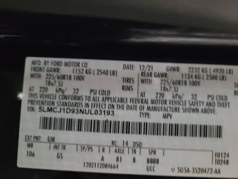 Used 2022 Lincoln Corsair AWD w/ Equipment Group 101A image 33
