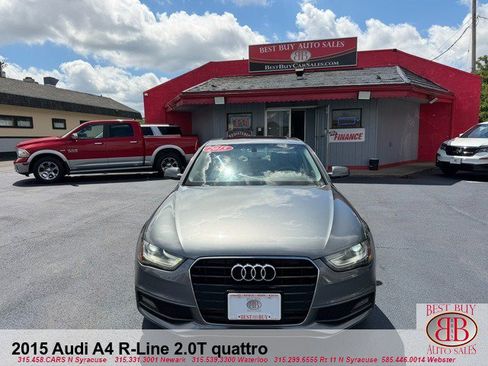 Used 2015 Audi A4 2.0T Premium w/ Audi MMI Navigation AWD/4WD image 2
