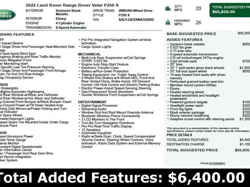 Used 2022 Land Rover Range Rover Velar S image 3