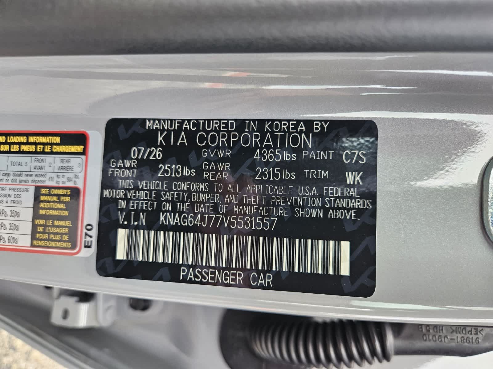 New 2027 Kia K5 GT-Line FWD image 21