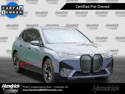 Certified 2024 BMW iX xDrive50 w/ Sport Package AWD/4WD image 1