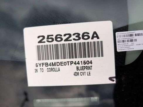 Certified 2026 Toyota Corolla LE FWD image 34