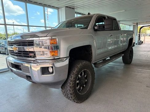 Used 2015 Chevrolet Silverado 2500 LTZ w/ Duramax Plus Package AWD/4WD image 3
