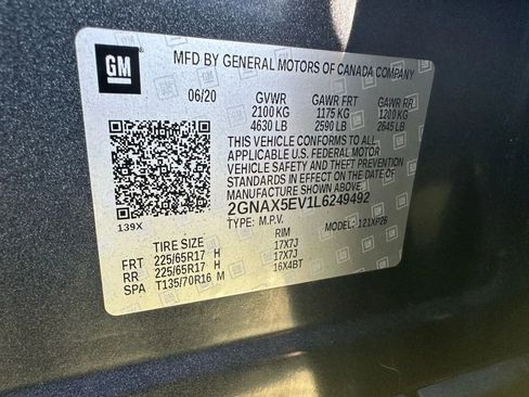 Used 2020 Chevrolet Equinox LS w/ LPO, Roadside Safety Package image 46