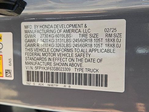 Used 2025 Honda Ridgeline TrailSport image 26