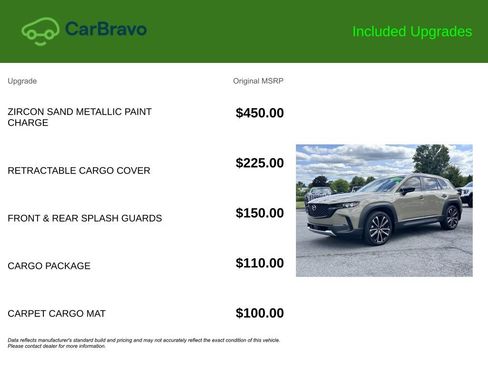 Used 2024 MAZDA CX-50 AWD 2.5 Turbo w/ Cargo Package image 9