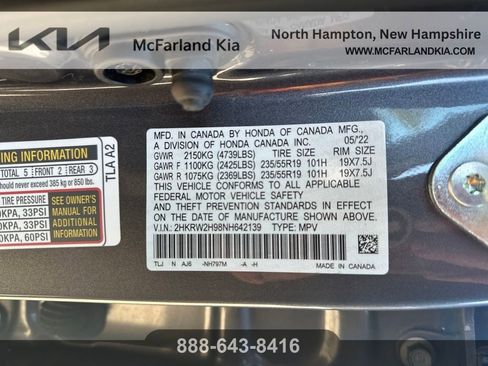 Used 2022 Honda CR-V Touring image 30