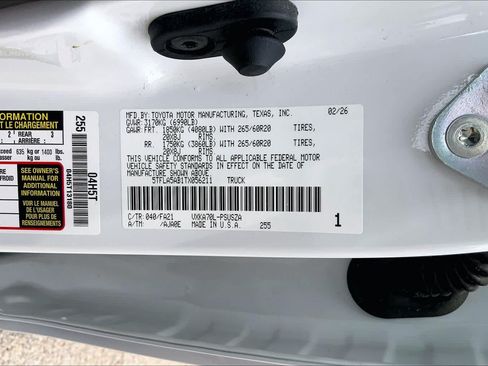 Used 2026 Toyota Tundra SR5 w/ SX Package RWD image 34