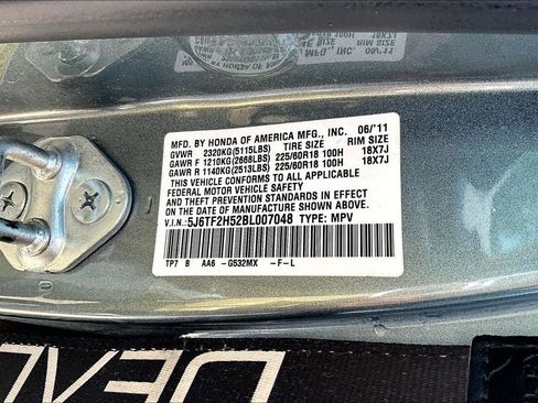 Used 2011 Honda Crosstour EX-L image 7