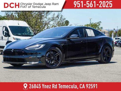 Used 2021 Tesla Model S Plaid AWD/4WD image 1