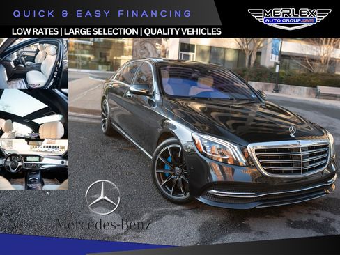 Used 2019 Mercedes-Benz S 560 4MATIC Sedan image 1