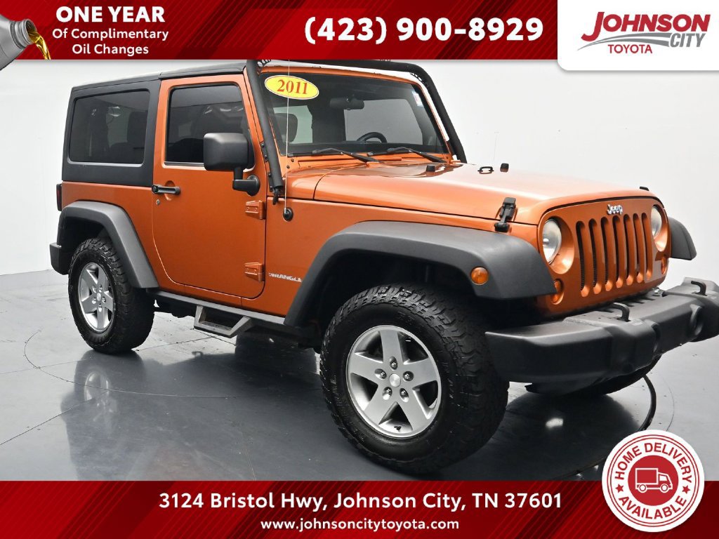 Used 2011 Jeep Wrangler Rubicon w/ Dual Top Group AWD/4WD image 1