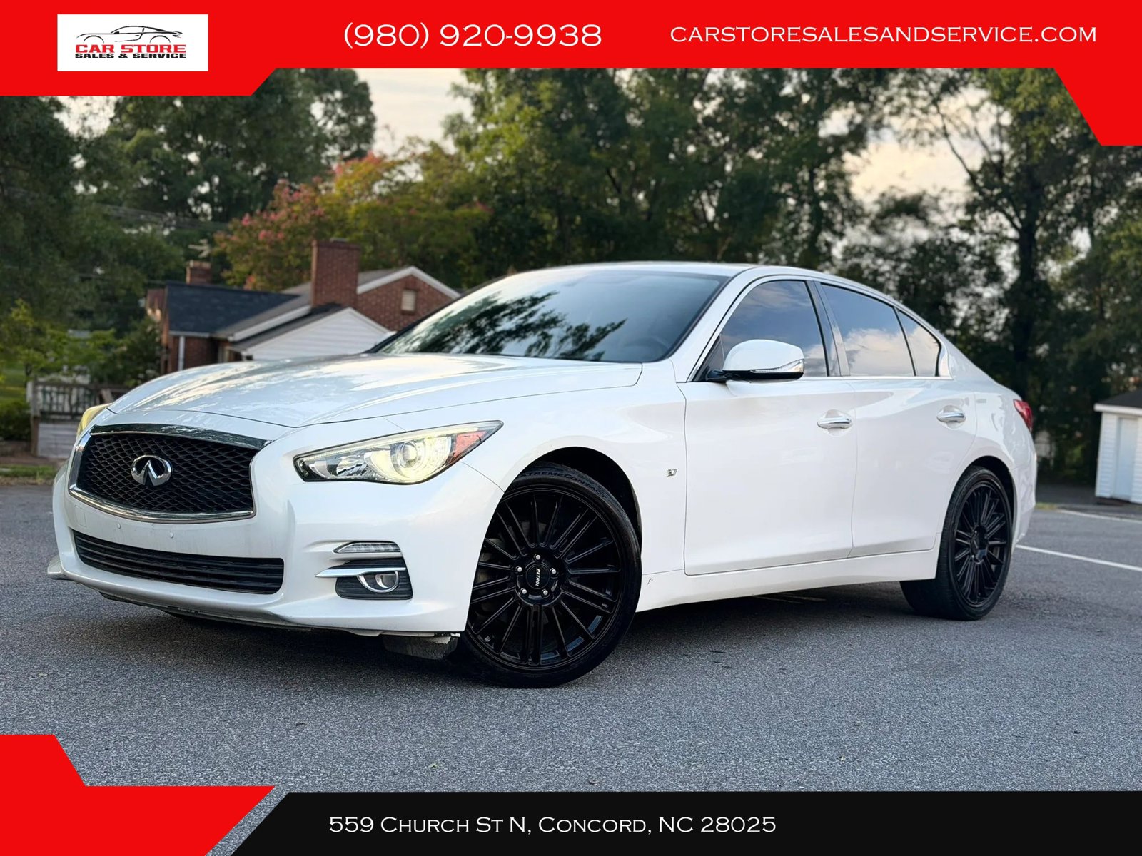 Used 2015 INFINITI Q50 Premium w/ Navigation Package AWD/4WD image 1