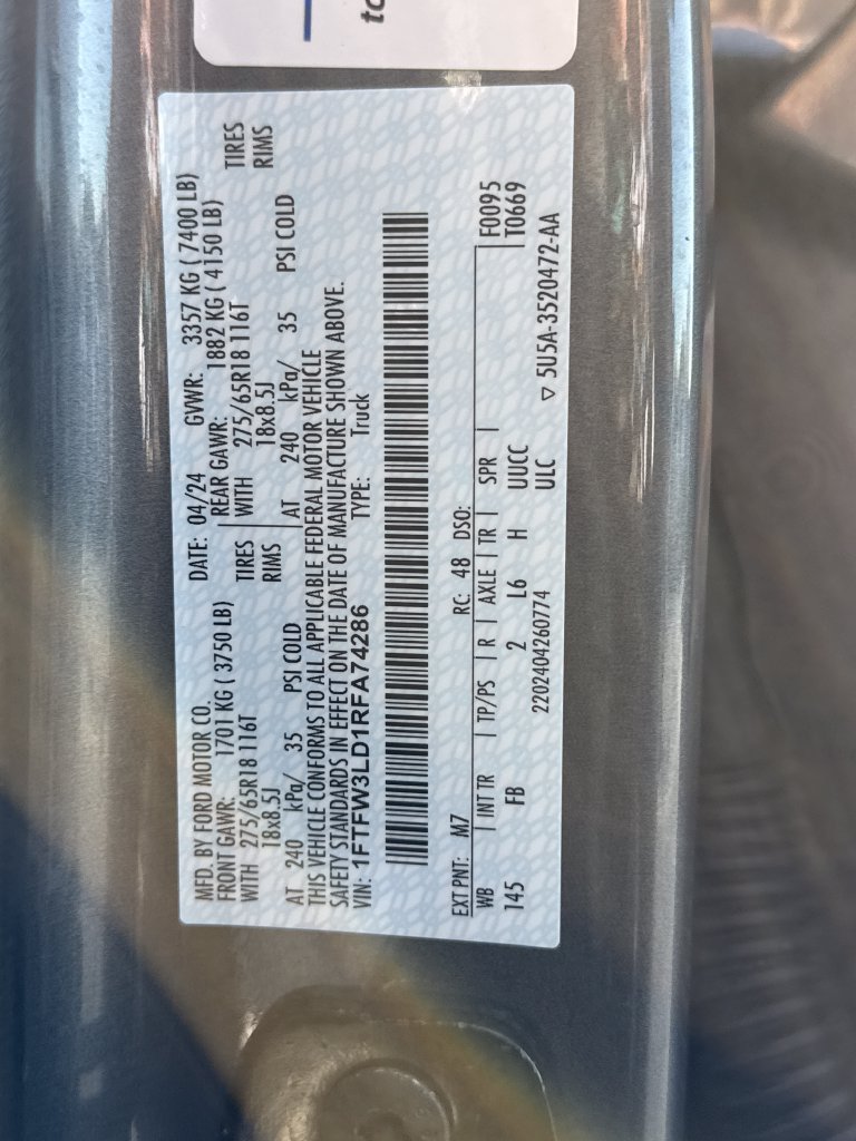 Used 2024 Ford F150 XLT w/ Equipment Group 302A MID AWD/4WD image 35