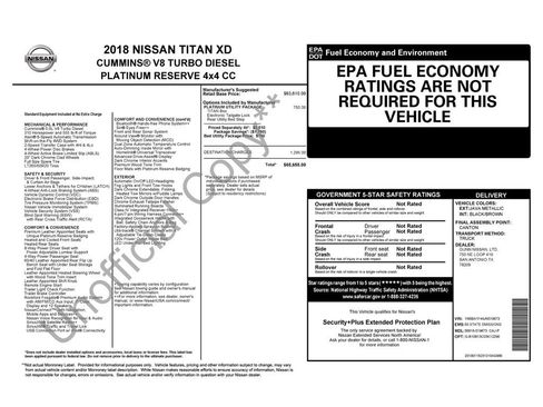 Used 2018 Nissan Titan Platinum Reserve w/ Platinum Utility Package AWD/4WD image 41
