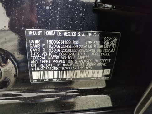 New 2026 Honda HR-V Sport image 28