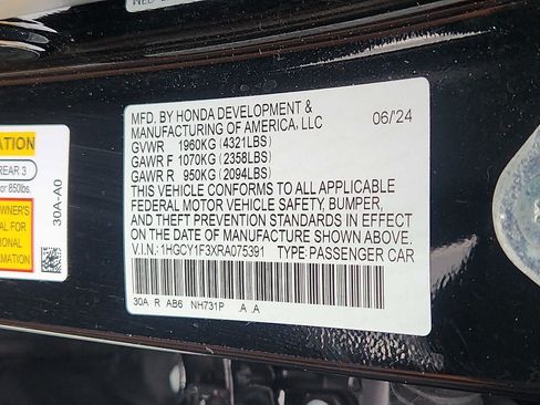 Certified 2024 Honda Accord EX image 26