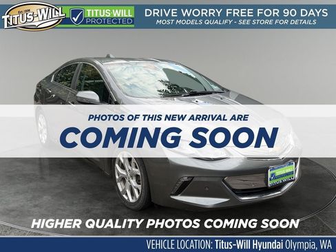 Used 2016 Chevrolet Volt Premier w/ Driver Confidence Package FWD image 1