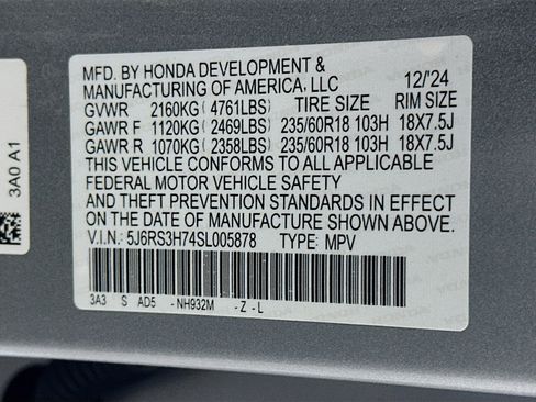 Used 2025 Honda CR-V EX-L image 12