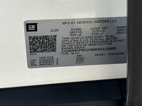 Used 2021 Chevrolet Tahoe Z71 w/ Z71 Off-Road Package image 35