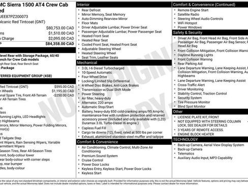 Used 2023 GMC Sierra 1500 AT4 AWD/4WD image 65