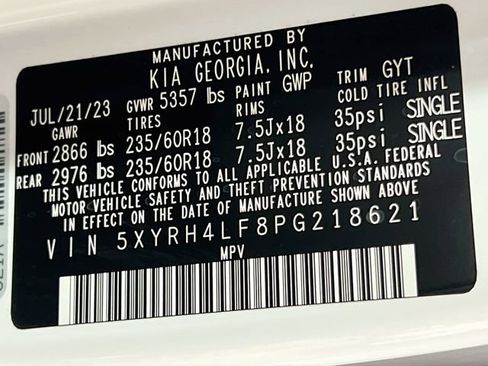 Used 2023 Kia Sorento EX FWD image 33