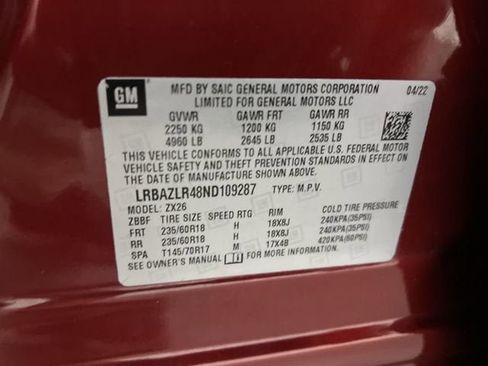 Certified 2022 Buick Envision Preferred image 33