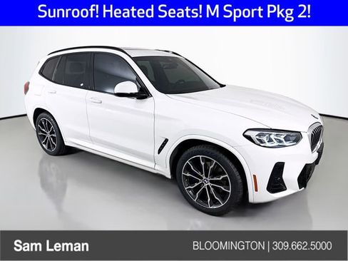 Used 2022 BMW X3 xDrive30i w/ M Sport Package 2 AWD/4WD image 1