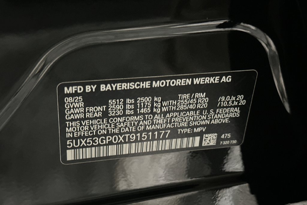 Used 2026 BMW X3 xDrive30i w/ Convenience Package AWD/4WD image 35