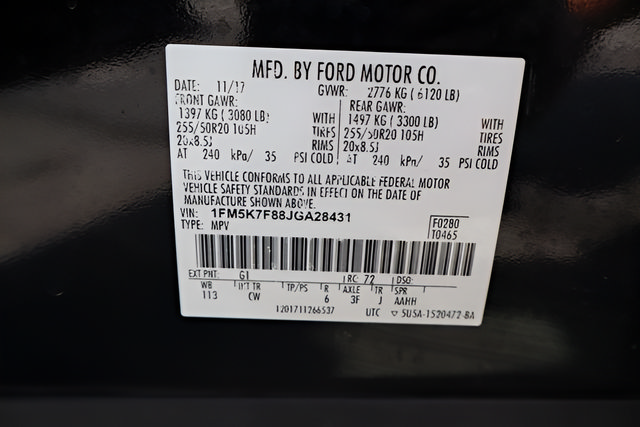Used 2018 Ford Explorer Limited FWD image 40