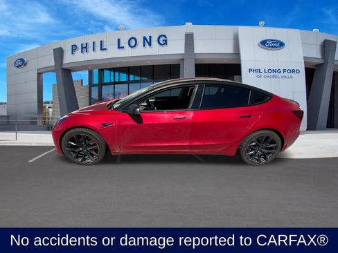 Used 2021 Tesla Model 3 Long Range AWD/4WD image 2