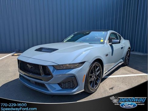 Certified 2025 Ford Mustang GT Premium w/ Mustang Nite Pony Package image 1