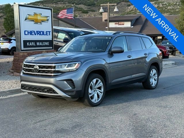 Used 2021 Volkswagen Atlas SE w/ Towing Package AWD/4WD image 1
