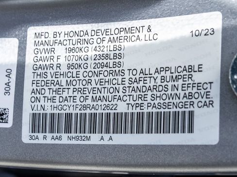 Used 2024 Honda Accord LX image 31