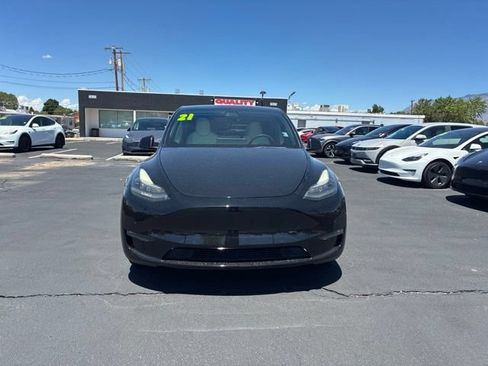 Used 2021 Tesla Model Y Long Range AWD/4WD image 2