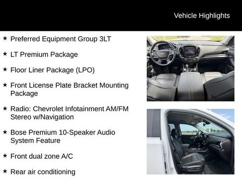 Used 2019 Chevrolet Traverse LT w/ LT Premium Package AWD/4WD image 12