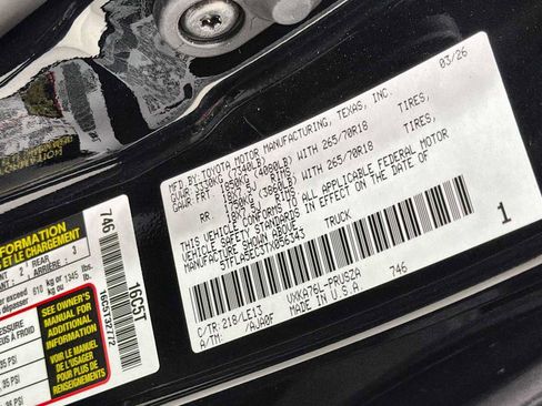New 2026 Toyota Tundra SR5 AWD/4WD image 11
