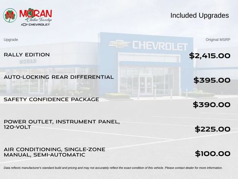 Used 2021 Chevrolet Silverado 1500 Custom w/ Rally Edition AWD/4WD image 4